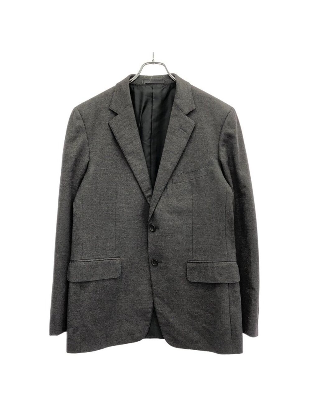 Gucci Wool Cashmere Jacket & Trousers Suit Set Gray 50